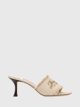 Jimmy Choo London Heeled Sandal Woman color Beige