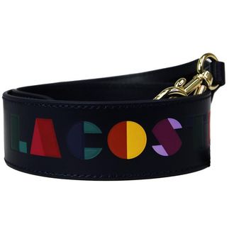 Lacoste Premium Block Leather Shoulder Womens Strap - Multicolour Leather (archived) - One Size