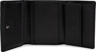 Yohji Yamamoto Leather Wallet From The Discord Collection, Unisex, Black
