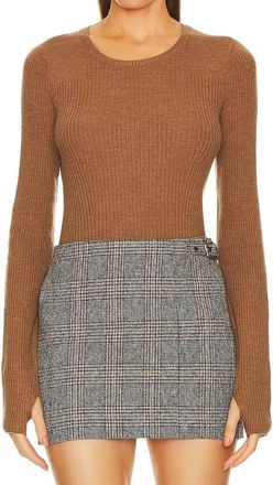 Rag & Bone Audrina Top In Camel