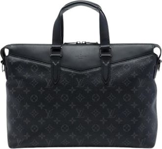 Louis Vuitton Pre-owned Explorer - Heren - Vintage Handtas - Zwart - ONE Size - Leer - Vintage