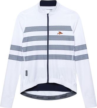 Cafe du Cycliste Charlie Velotrikot f&uuml;r Damen | wei&szlig;