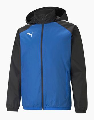 Puma Mens Mens Teamliga All Weather Jacket Anorak - Blue - Size: 42/Regular