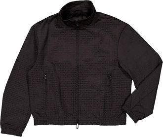 Emporio Armani All-Over Jacquard Logo Blouson