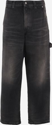 Haikure Womens Jeans Cotton Denim Black