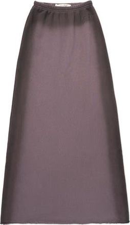 Honor The Gift Spray Cotton French Terry Maxi Skirt in Black at Nordstrom Rack, Size X-Small