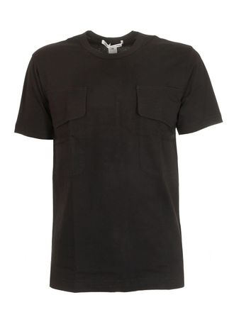 Comme Des Gar&ccedil;ons Chest pockets shirt in black