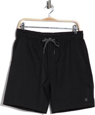 Hurley Expedition Drawstring Shorts in Black at Nordstrom Rack, Size X-Large