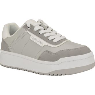 Calvin Klein Adryen Sneaker in Grey at Nordstrom Rack, Size 6.5