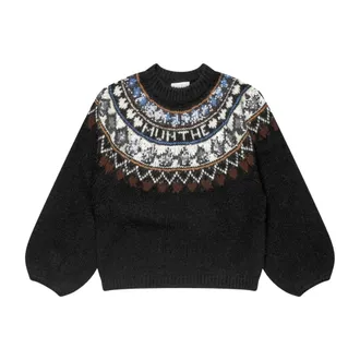 Munthe Dames, Truien, Zwart, Maat: 2XL