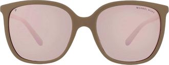Michael Kors Anaheim Polarized Rose Gold Sport Ladies Sunglasses MK2137U 4003M5 54