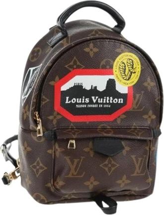 Louis Vuitton Pre-owned Monogram Schoudertas - Dames - Vintage Rugzakken - Bruin - ONE Size - Vintage