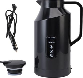 OEM Hervidor El&eacute;ctrico Port&aacute;til Para Coche, 1500 Ml, Calentador De Agua, M&uacute;ltiples Temperaturas Ajustables, Calienta T&eacute; Y Caf&eacute;, Apagado Autom&aacute;tico, Para C