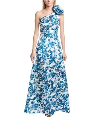 Rene Ruiz Brocade Gown