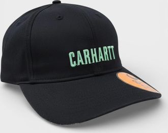 Carhartt Work in Progress Mens Carhartt Logo Cap Black - Size: O/S