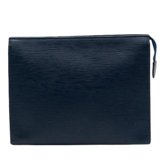 Louis Vuitton Pre-owned Epi Toiletry Pouch 26 - Dames - Pre-owned - Blauw - Maat: ONE Size Zijde