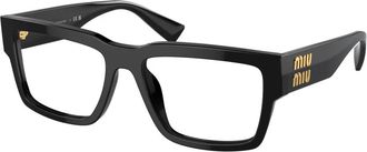 Miu Miu MU 02Xv Eyeglasses - Dames - Brillen - Zwart - 54 MM - Accessoires