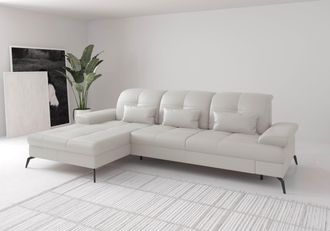 Sit&more Ecksofa »Amica, L-Form, inkl. Sitztiefenverstellung & Armteilverstellung« wahlweise mit Bettfunktion, Bettkasten und Kopfteilverstellung