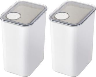 iDesign Large Canister with Removable Pour Cap - Set of 2 - White at Nordstrom