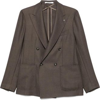 Tagliatore Wool Double-breasted Blazer