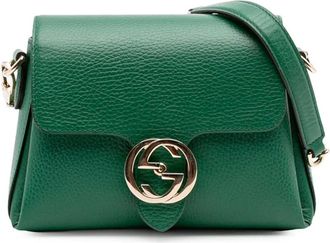 Gucci Borsa a tracolla Dollar GG piccola in pelle di vitello 2016-2025 - Verde
