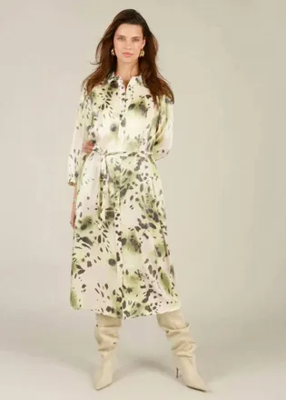 Yest Ilsa Dress In Natural/multi Colour
