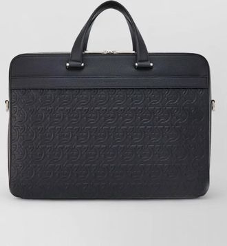 Ferragamo gancini leather shoulder bag top handles