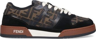 Fendi match Jacquard Low-top Sneakers