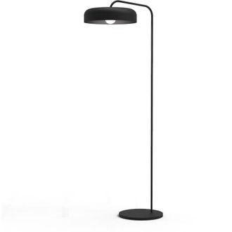 Lumicom Tuzzi Piantana, 1xE27, max 42W, metallo, nero opaco, D.40cm H.165cm - Lumicom