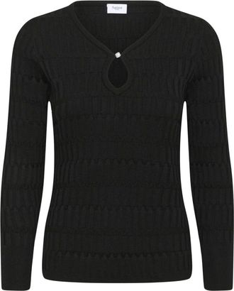 Saint Tropez Mujer, Jerseys, Negro, Talla: L