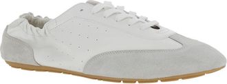 Saint Laurent Mens Sneakers Artico White Leather Lamb Trainers