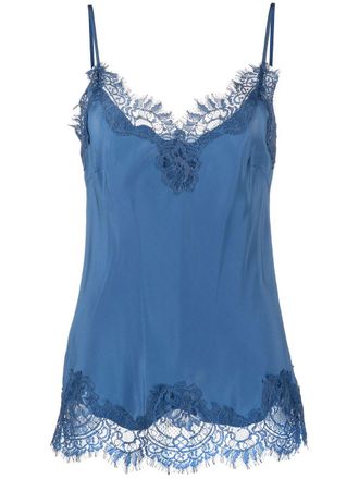 Gold Hawk Claire Coco lace camisole - Blue