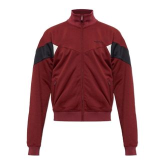 Alexander McQueen Sudadera con logo bordado - Sweatshirts & Hoodies - Hombre - Rojo - XL