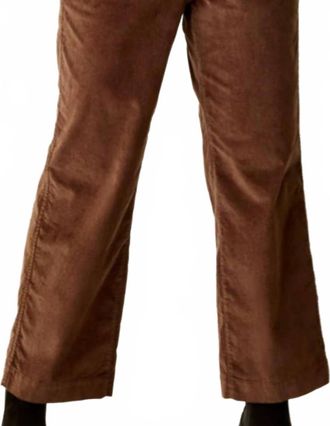 Carve Designs Rex Wide Leg Pant In Espresso