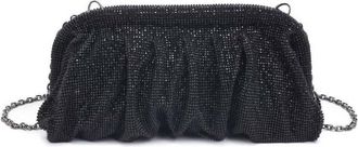 Urban Expression Womens Irina Crystal Rhinestone Evening Bag In Black