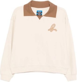 Sport b. collared sweatshirt - Neutrals