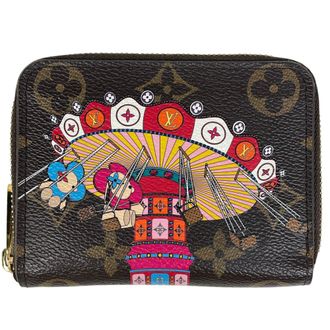 Louis Vuitton Monogram Brown Monogram Multi-Color Monogram Coin Purse/Coin Case (Pre-Owned)