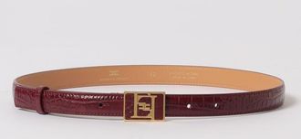 Elisabetta Franchi Cintura Elisabetta Franchi in pelle sintetica stampa cocco