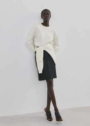 Mango Pullover polsini abbottonati grezzo - Donna - XXS - MANGO