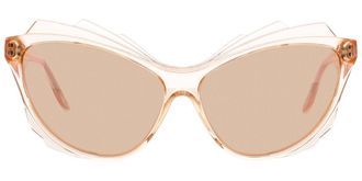 Andy Wolf Sloane Polarized D Womens Sunglasses Clear Size 62