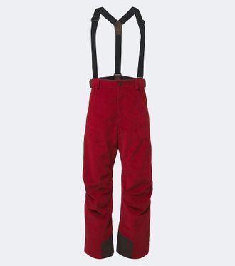 Moncler Cotton corduroy ski pants