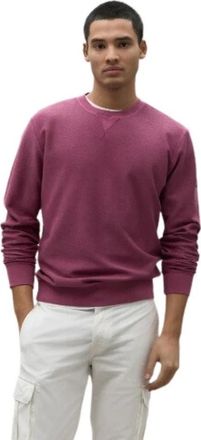 Ecoalf Regular Fit Sweatshirt - Heren - Sweatshirts - Paars - S - Katoen - Hoodies & sweatvesten