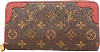 Louis Vuitton Brown Cerise Long Wallet (Bi-Fold) (Pre-Owned)