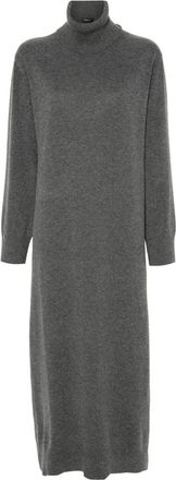 Fabiana Filippi Platinum maxi dress - women - Cashmere/Silk/Virgin Wool - 40 - Grey