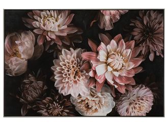 Schubiger M&ouml;bel Bild mit Rahmen H&uuml;bsche Rosa Blumen