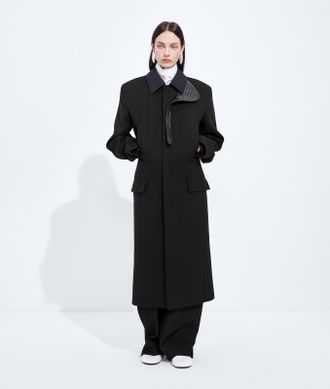 Bottega Veneta Splittable Wool and Mohair Coat - Black - Women - 4