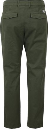 Department Five Military Green Cropped Chinos