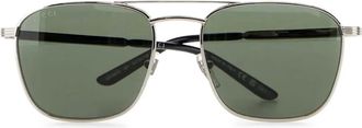 Gucci square-frame sunglasses - Silver
