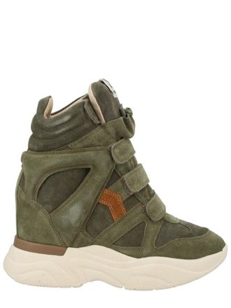 Isabel Marant Balskee Velcro Straps Wedge Sneakers