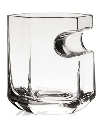 Viski Raye Crystal Cigar Glass